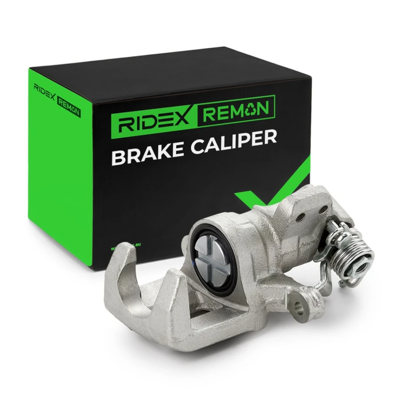 Image of RIDEX REMAN 78B1622R Brake caliper Rear Axle Grey Cast Iron Brake Caliper (78)