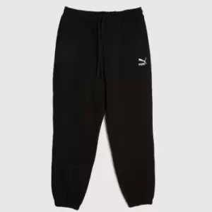 PUMA Classic Small Logo Sweatpants In Black