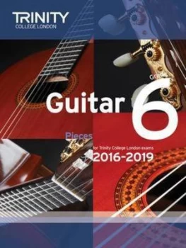 Image of Guitar Exam Pieces Grade 6 2016-2019 by Trinity College London Paperback