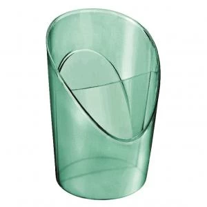 Image of Esselte ColourIce Pencil Pot, Two chambers, Green - Outer carton of 6