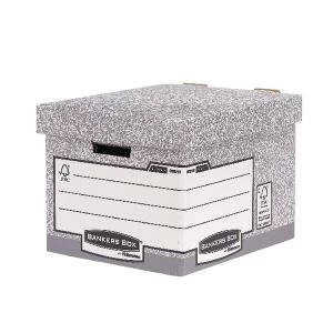 Image of Fellowes Heavy Duty Bankers Box W333xD390xH285mm Standard Pack of 10