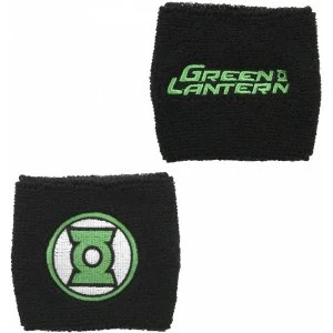 image of Green Lantern Green Lantern Text And Logo Wristband