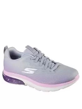 Image of Skechers Go Walk Air 2.0 Quick Breeze Trainers, Grey, Size 4, Women