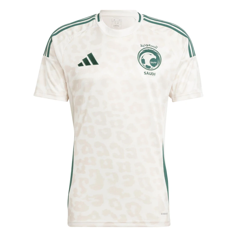 Image of adidas Saudi Arabia Away Shirt 2024 Adults - White White S