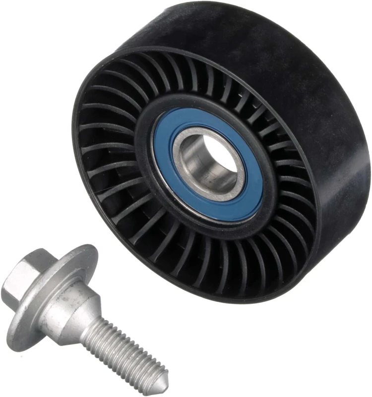 Image of GATES Deflection / guide pulley, V-ribbed belt GATES T38055
