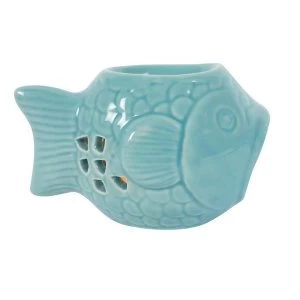 Image of Turquoise Fish Oil Burner