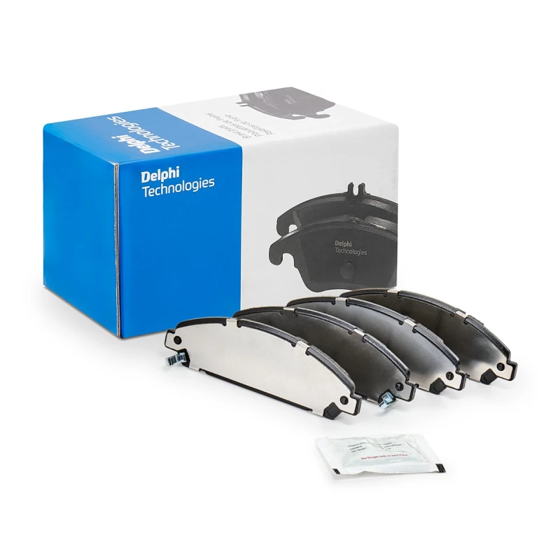 Image of DELPHI Brake pad set DELPHI LP3255