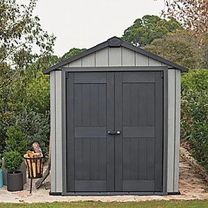 image of Keter Oakland Plastic Shed 7 x 7 ft