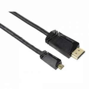 Hama High Speed HDMI Cable Type A plug - Type D plug (micro) Ethernet 1.5m