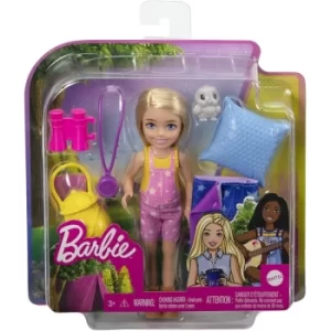 image of Barbie It Takes Two Camping Chelsea Doll Playset