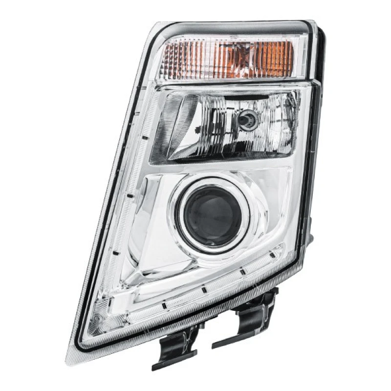 Image of HELLA 1EL 010 478-091 Headlights H7/H7, Left, with bulbs, Halogen Headlight (259)