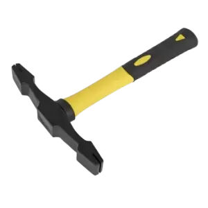 image of Premier Double Ended Scutch Hammer with Fibreglass Handle