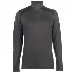 Image of Slazenger Zip Pullover Mens - Charcoal