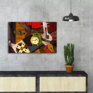 Image of FAMOUSART-058 Multicolor Decorative Canvas Painting