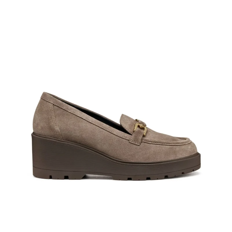 Image of Geox Womens moccasins Geox Miereille Beige Female 36,5