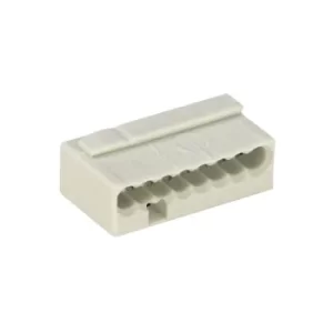Image of WAGO 243-308 MICRO PUSH WIRE 8 Conductor 6A Splice Connector Ligh...