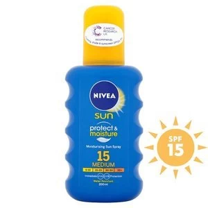 Image of Nivea Sun Spray SPF 15