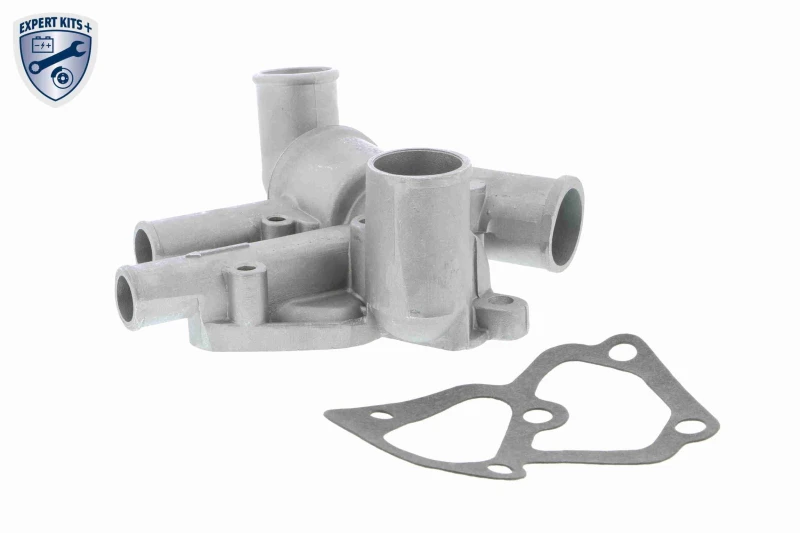 Image of VEMO V24-99-0014 Engine thermostat EXPERT KITS +, Opening Temperature: 80°C, with gasket/seal Thermostat,coolant (316)