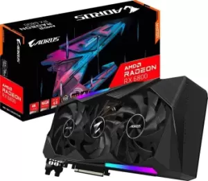 image of Gigabyte AORUS Radeon RX 6800 MASTER 16G AMD 16GB GDDR6 - GV-R68AORUS M-16GD