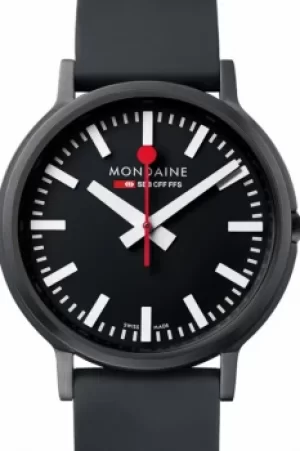 Image of Mens Mondaine Swiss Railways Stop2Go Watch A5123035864SPB