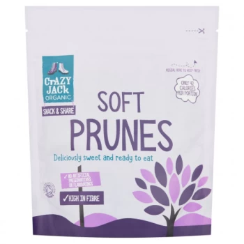 Image of Crazy Jack Organic Ready To Eat Soft Prunes - 200g (8 minimum)