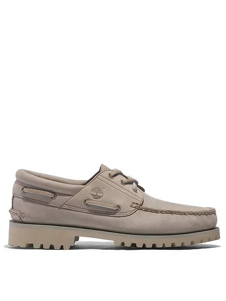 image of Timberland - Timberland Authentic Handsewn Boat Shoe for Men in Light Taupe, Man, Beige, Size: 6.5