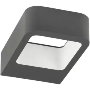 image of Abilene Outdoor Up Down Wall Lamp Dark Grey Aluminium LED 5W 490Lm 3000K IP54 - Merano