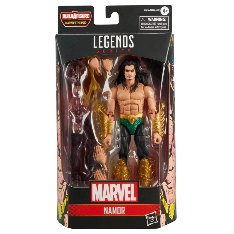 Image of Hasbro Marvel Legends Series Namor, 6 Comics Collectible Action Figure
