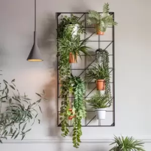 Image of Bari 8 Wall Planters White