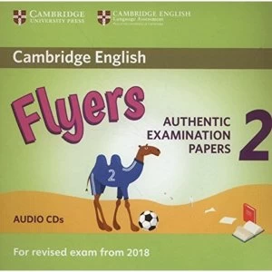 image of Cambridge English Young Learners 2 for Revised Exam from 2018 Flyers Audio CDs Authentic Examination Papers CD-Audio 2018