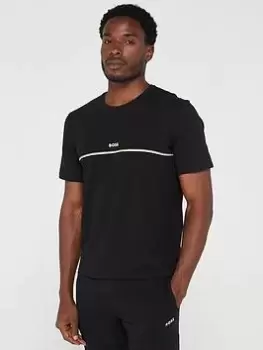 Image of BOSS Bodywear Unique Lounge T-Shirt, Black Size M Men