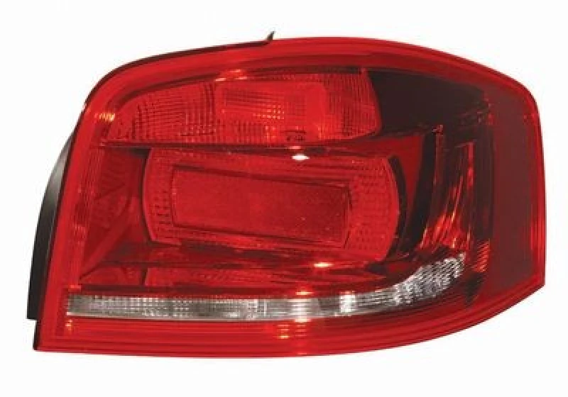 Image of VAN WEZEL 0334922 Rear light with bulb holder, Right Combination Rearlight (391)