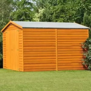 image of Shire Overlap Double Door Windowless 10' x 10' Shed