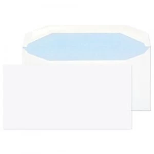 Image of Purely Mailing Bag DL Gummed 110 x 220 mm Plain 80 gsm 2701 White Pack of 1000