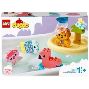 image of LEGO DUPLO Bath Time Fun Floating Animal Island (10966)