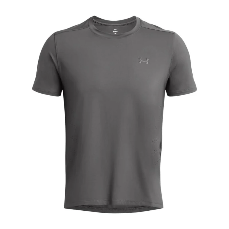 Image of Under Armour Launch Elite Shortsles T-Shirt - Grey Grey S
