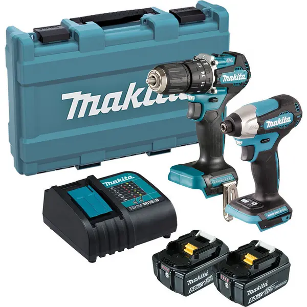 image of Makita MAKITA DLX2414ST 18v Twin pack 14854