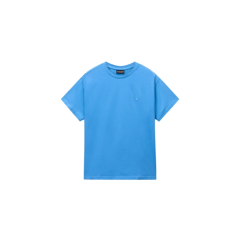 Image of Womens T-Shirt Napapijri Aurora Bleu Female XS