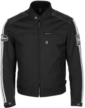 image of Helstons Ace Motorcycle Textile Jacket, black, Size 2XL, black, Size 2XL