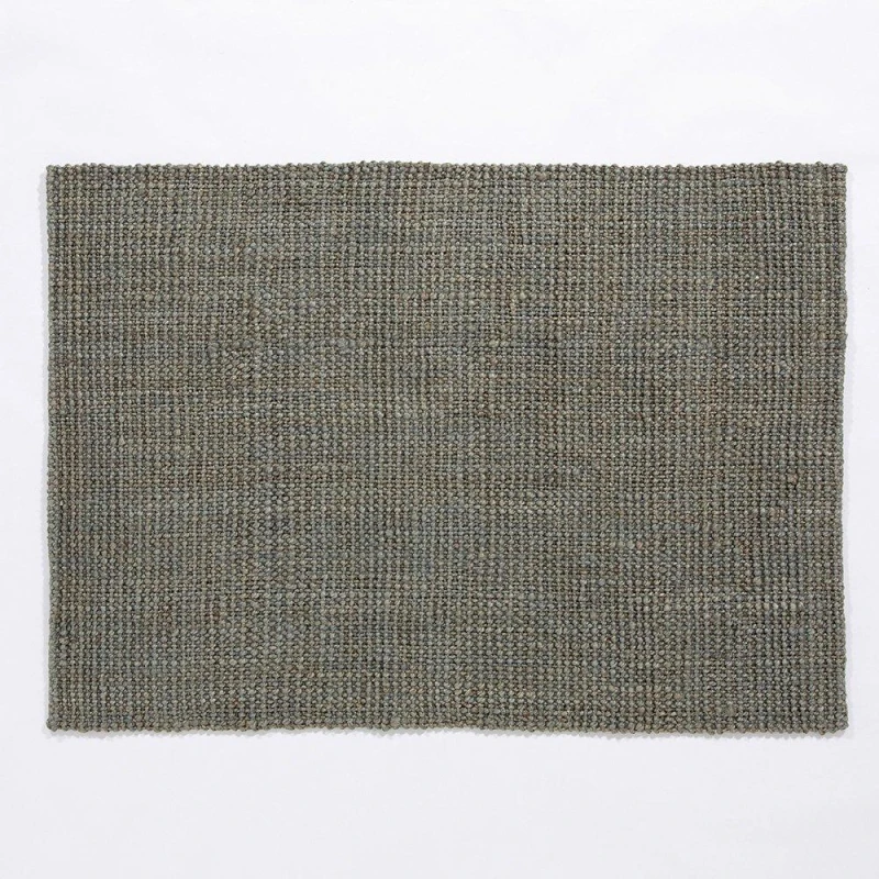 Image of Esselle Home Whitefield Handwoven Boucle 120x170cm Grey Rug