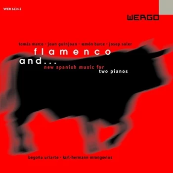 image of Various Artists - Flamenco and New Spanish Music-for2 Pian CD