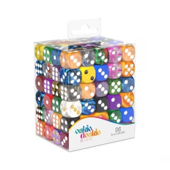 Image of Oakie Doakie Dice D6 Dice Retail Pack 16mm Mixed