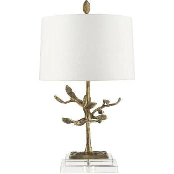 Image of Audubon Park - 1 Light Table Lamp Gold, E27 - Elstead