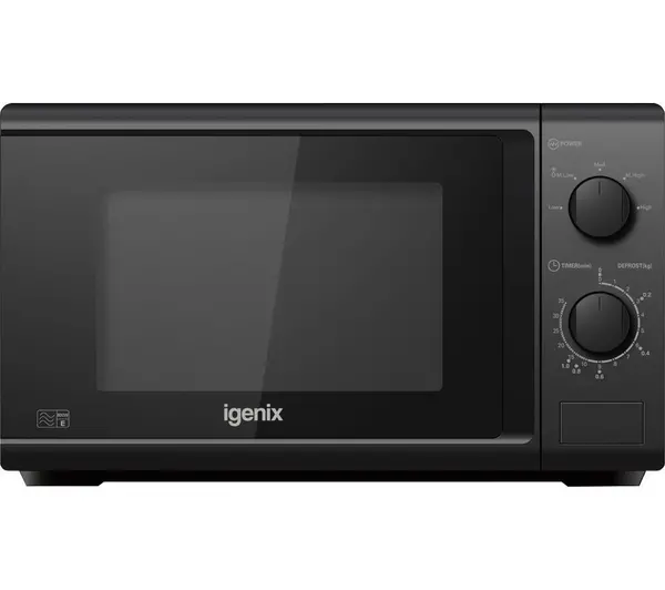 Image of Igenix IGM0820B 20L 800W Manual Microwave