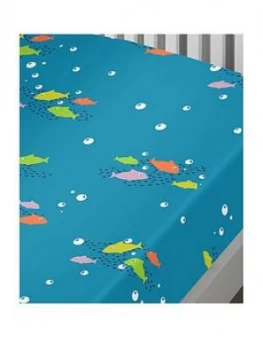 Image of Bedlam Sea Life Glow In The Dark Junior Fitted Sheet