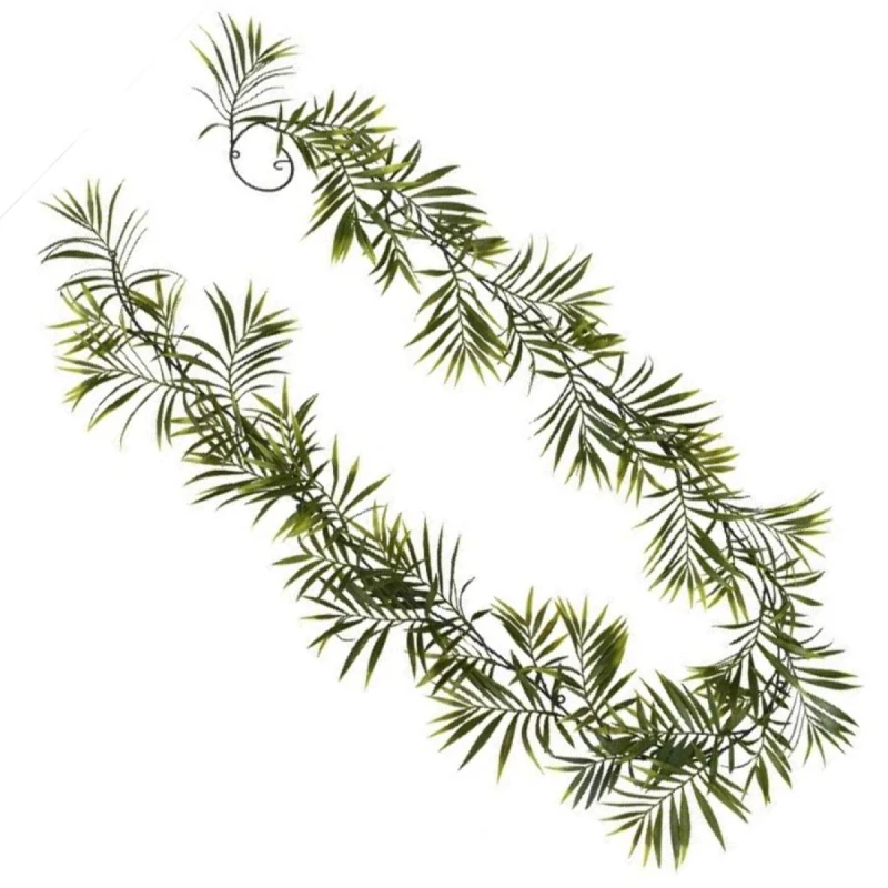 Image of N/A 190cm Fire Retardant Artificial Palm Garland