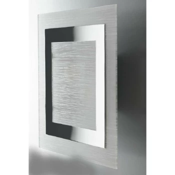 Image of Fan Europe Lighting - Fan Europe OAK Flush Wall Light White 23x23cm