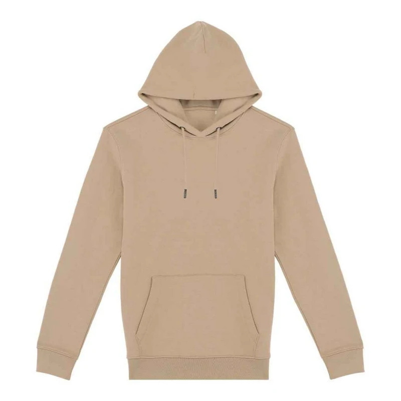 Image of Native Spirit Mens Heavyweight Hoodie in Medium Beige Size: Large Medium Beige Male L