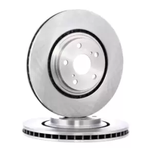 Image of RIDEX Brake disc TOYOTA,LEXUS 82B1266 435120E030,4351248110,435120E030 Brake rotor,Brake discs,Brake rotors 4351248110