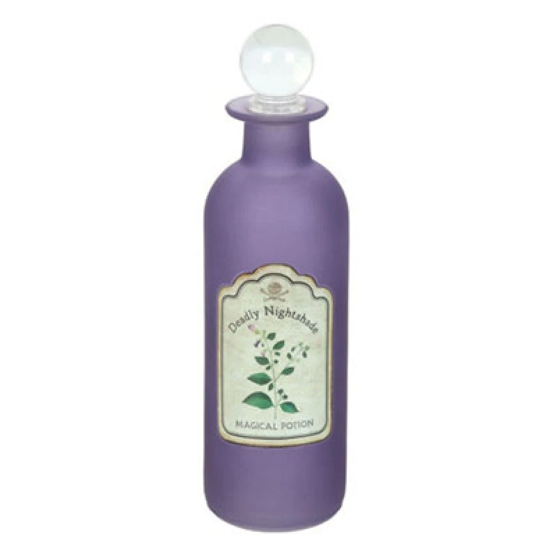 Image of Something Different Something Different Deadly Nightshade Potion Drative Bottle in Purple Purple One Size Unisex 5063750774466